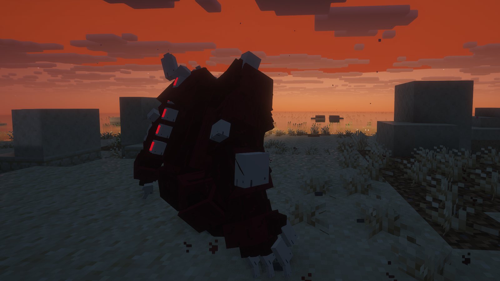 The Blood Tempest during Bloodmoon